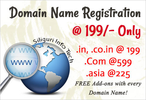 domain name registration in siliguri